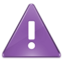 Thumbnail for File:Alert purple.png